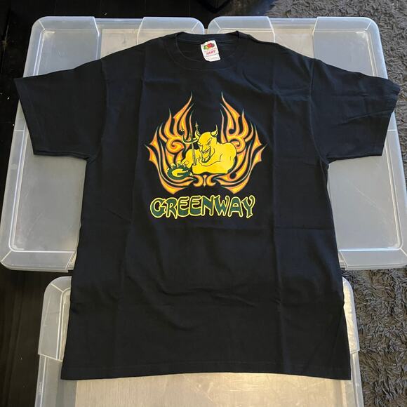 Greenway High School Demons 5 Vtg Large T Lot + New Pin School Mascot 1 T is XL - Picture 10 of 16